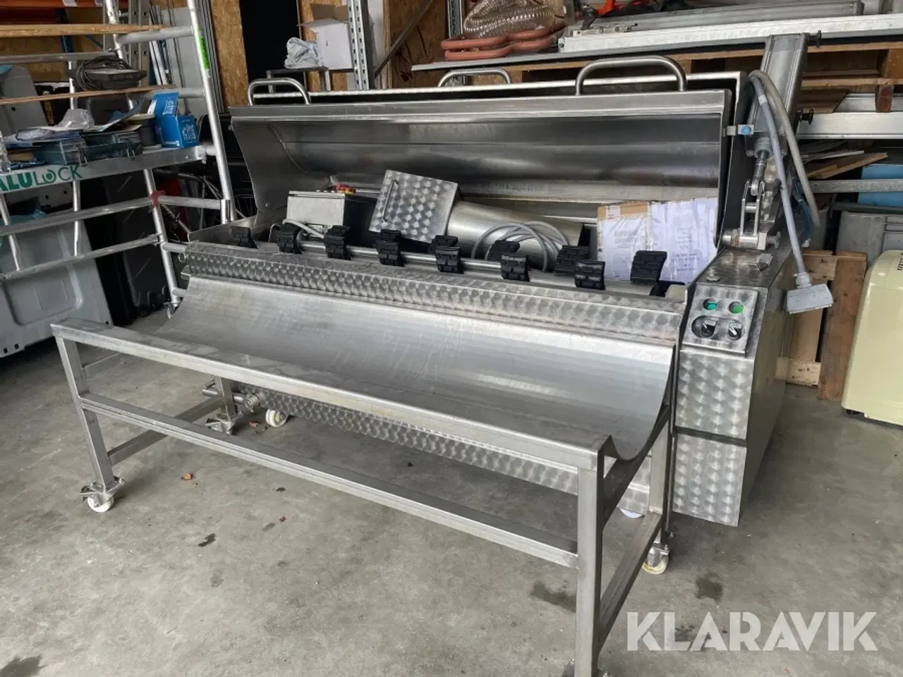 Billede 1 - Skolde/skrabe maskine Hubert Haas HNSKR-S