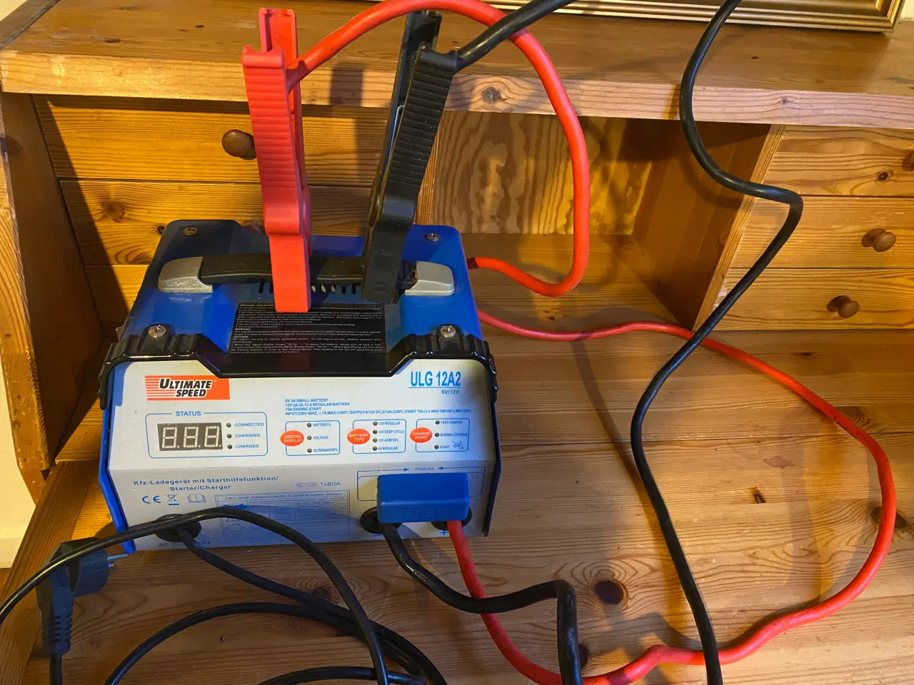 Billede 3 - Batterioplader før Bil Mærke Ultimate Speed ULG12A