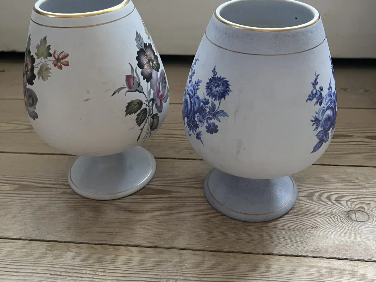 Billede 3 - 2 Flora Gauda 1846 vaser/ pokaler