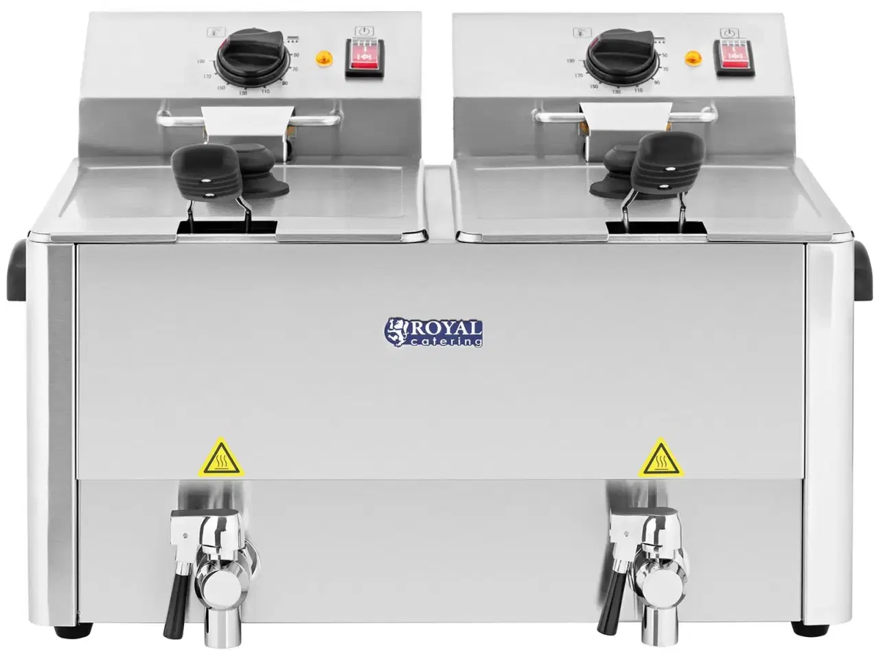Billede 7 - Dobbelt Frituregryde 2x 13 Liter – 6500 W