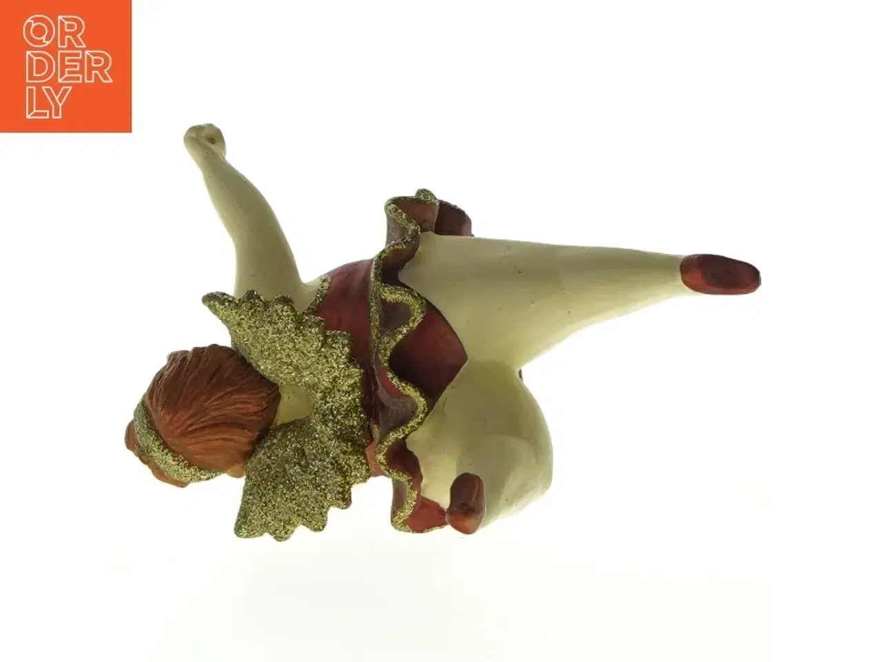 Billede 4 - Julepynt Porcelænsfigur af balletdanser (str. 15 x. 14 cm)