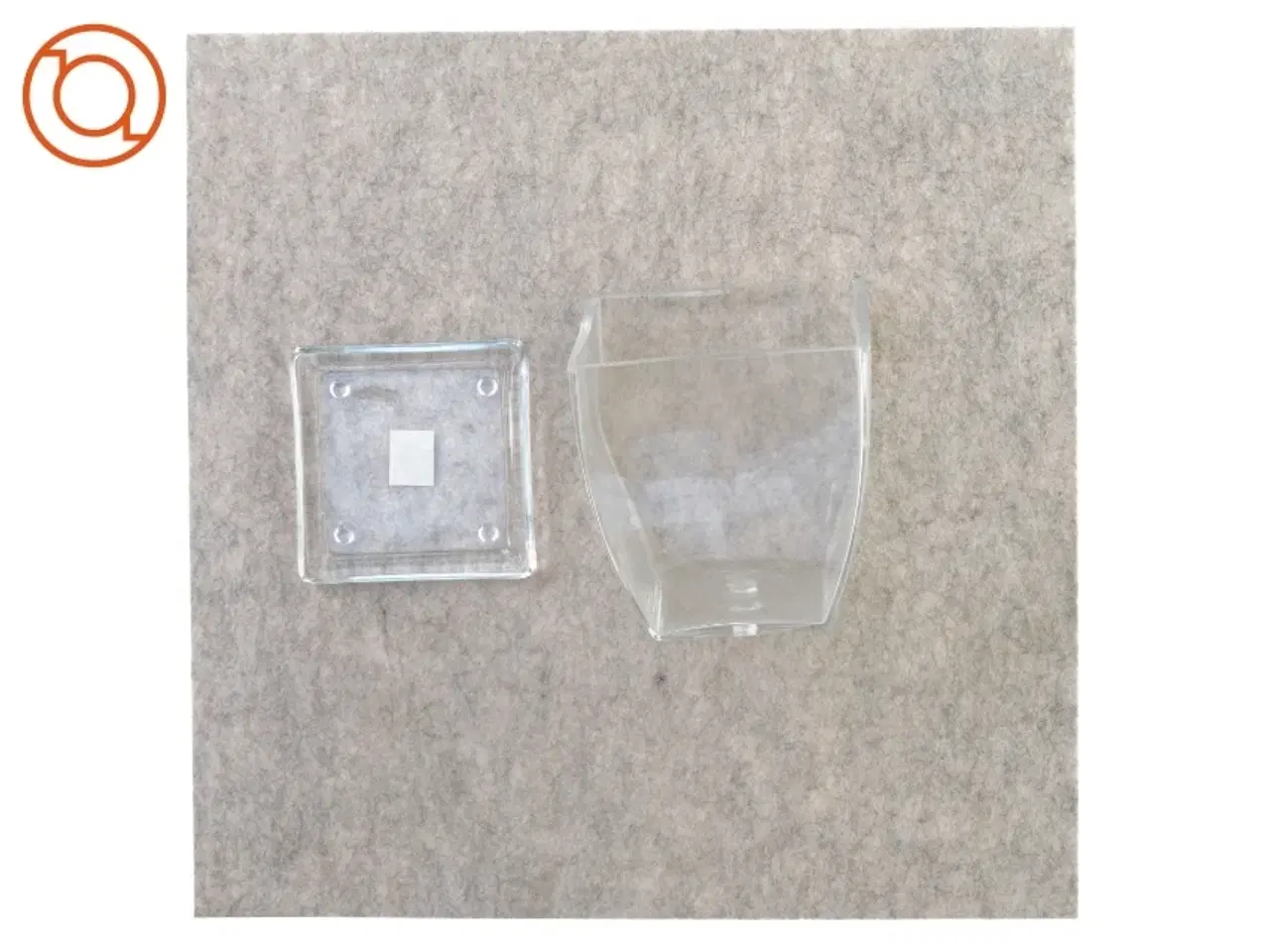 Billede 2 - Vase med underskål (str. 13 cm)