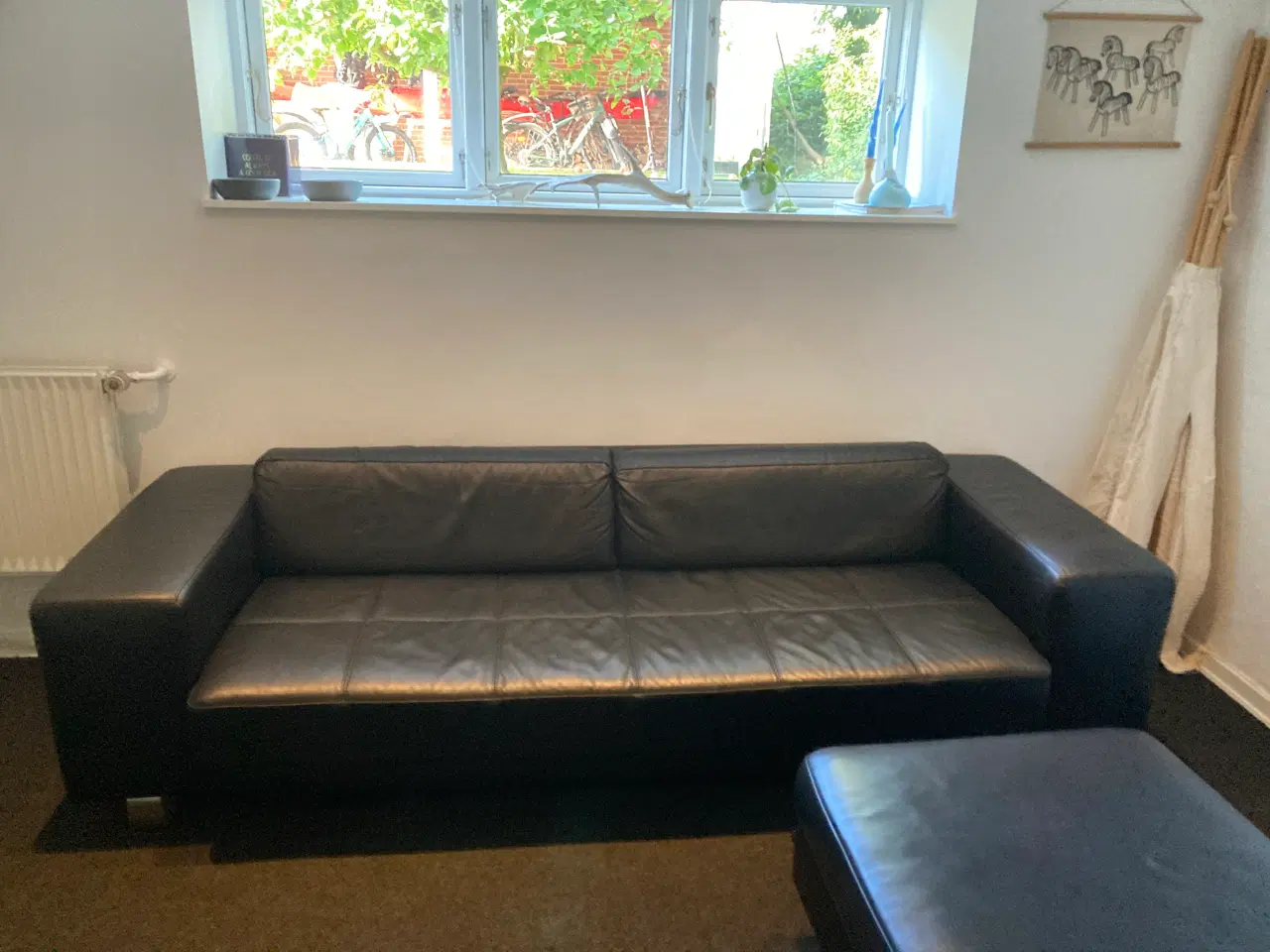 Billede 2 - Læder sofa