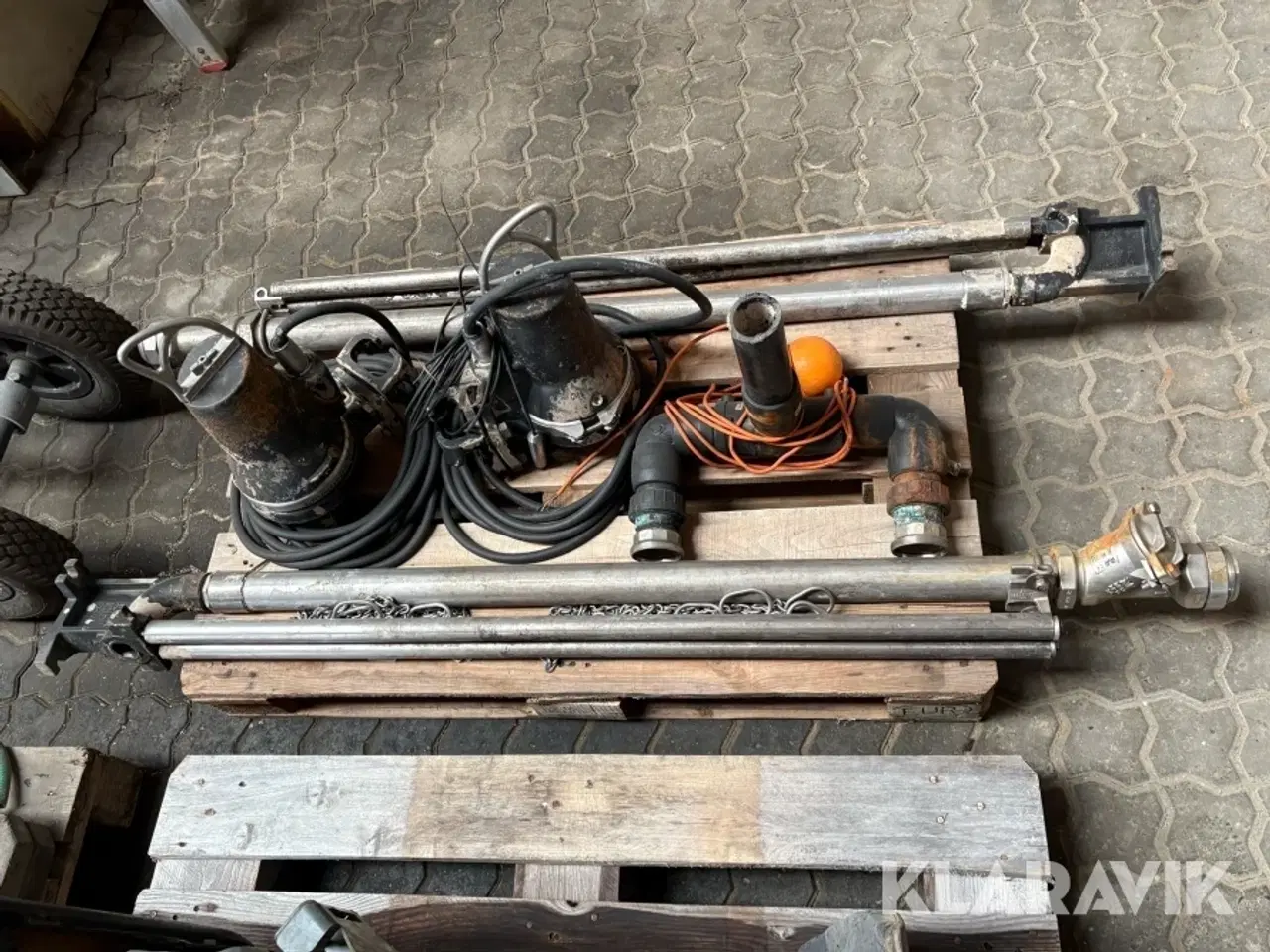 Billede 3 - Komplet pumpeinstallation til spildevand Grunfos