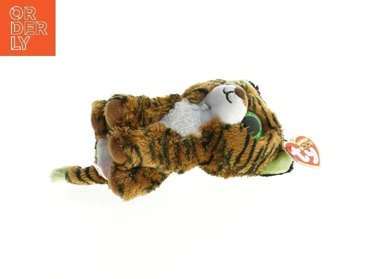 Billede 3 - Tøjdyr tiger (str. 17 x 11 cm)