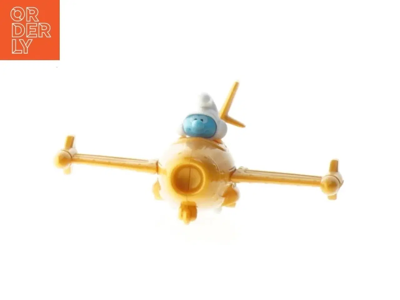 Billede 1 - Smølfe legetøjsfly (str. 8 cm)