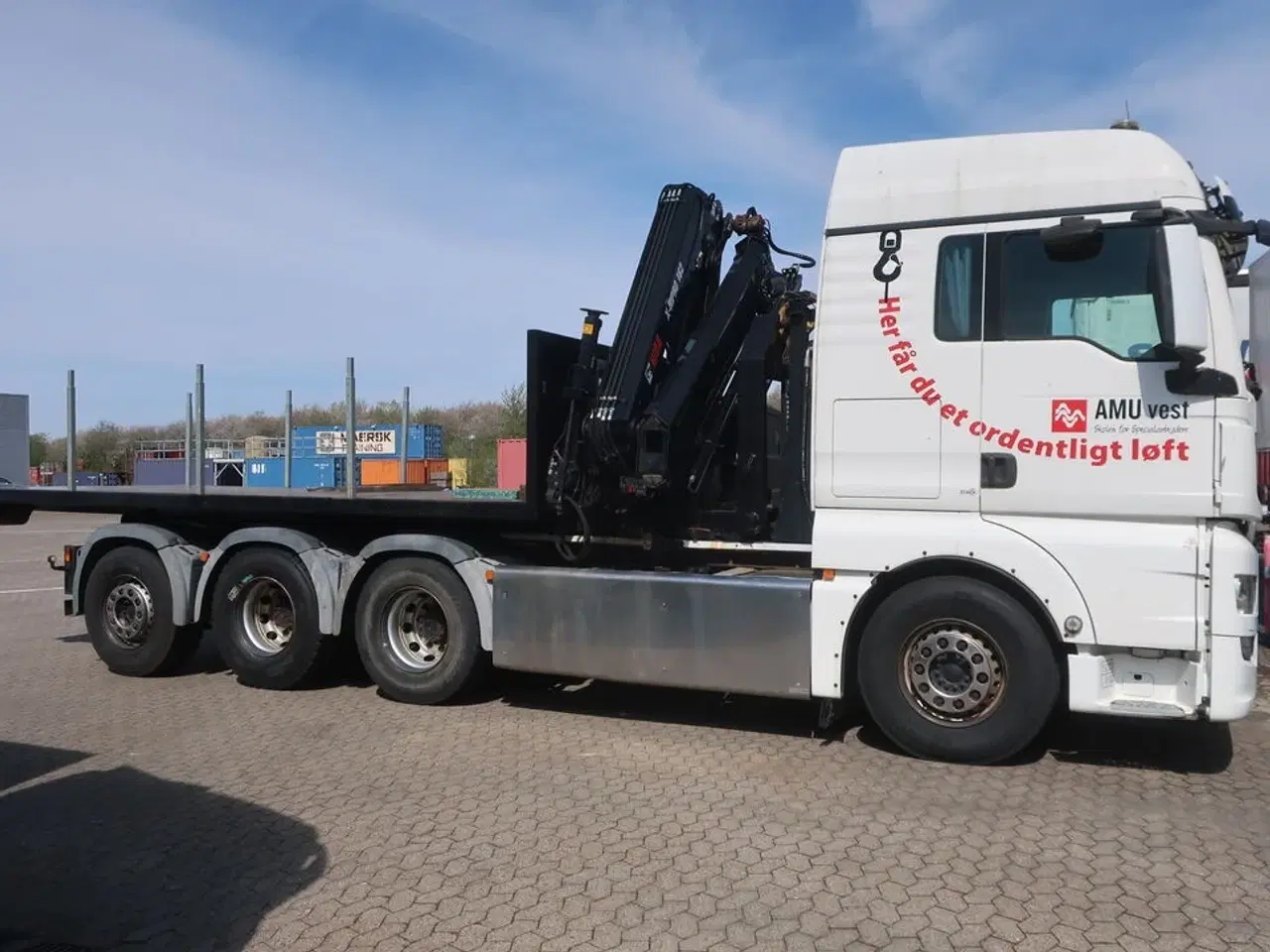 Billede 5 - Lastbil m. kran MAN TG.35 8X4-4-BL