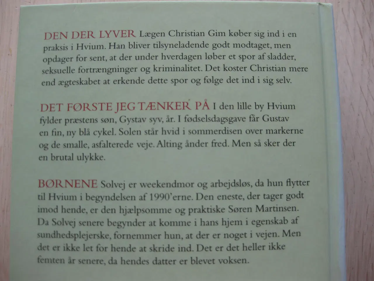 Billede 2 - "Hvium romaner" 3 bøger i én - af Ida Jessen ;-)