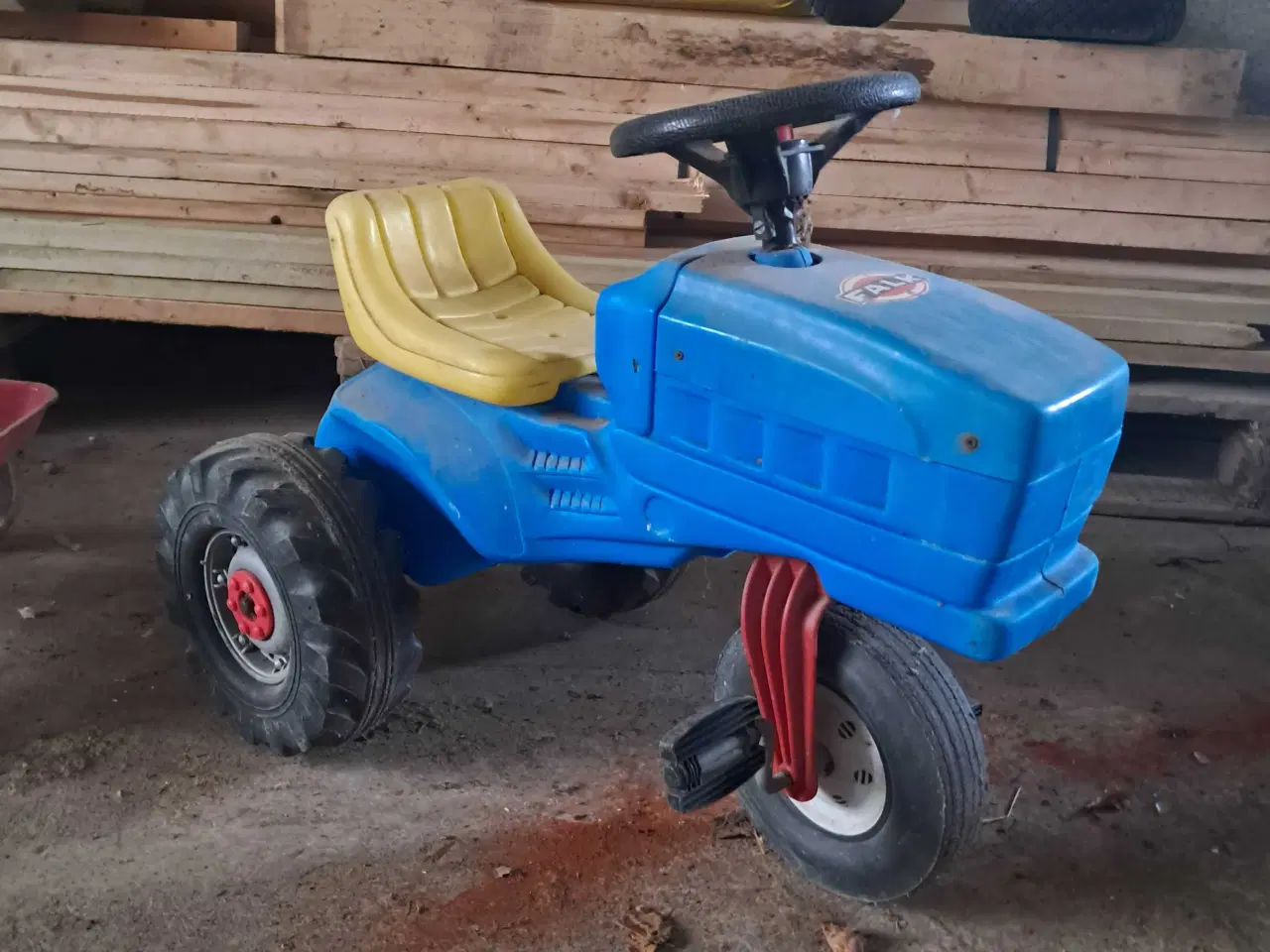 Billede 3 - Winther 3 hjulet cykel, traktor cykel, trillebør 