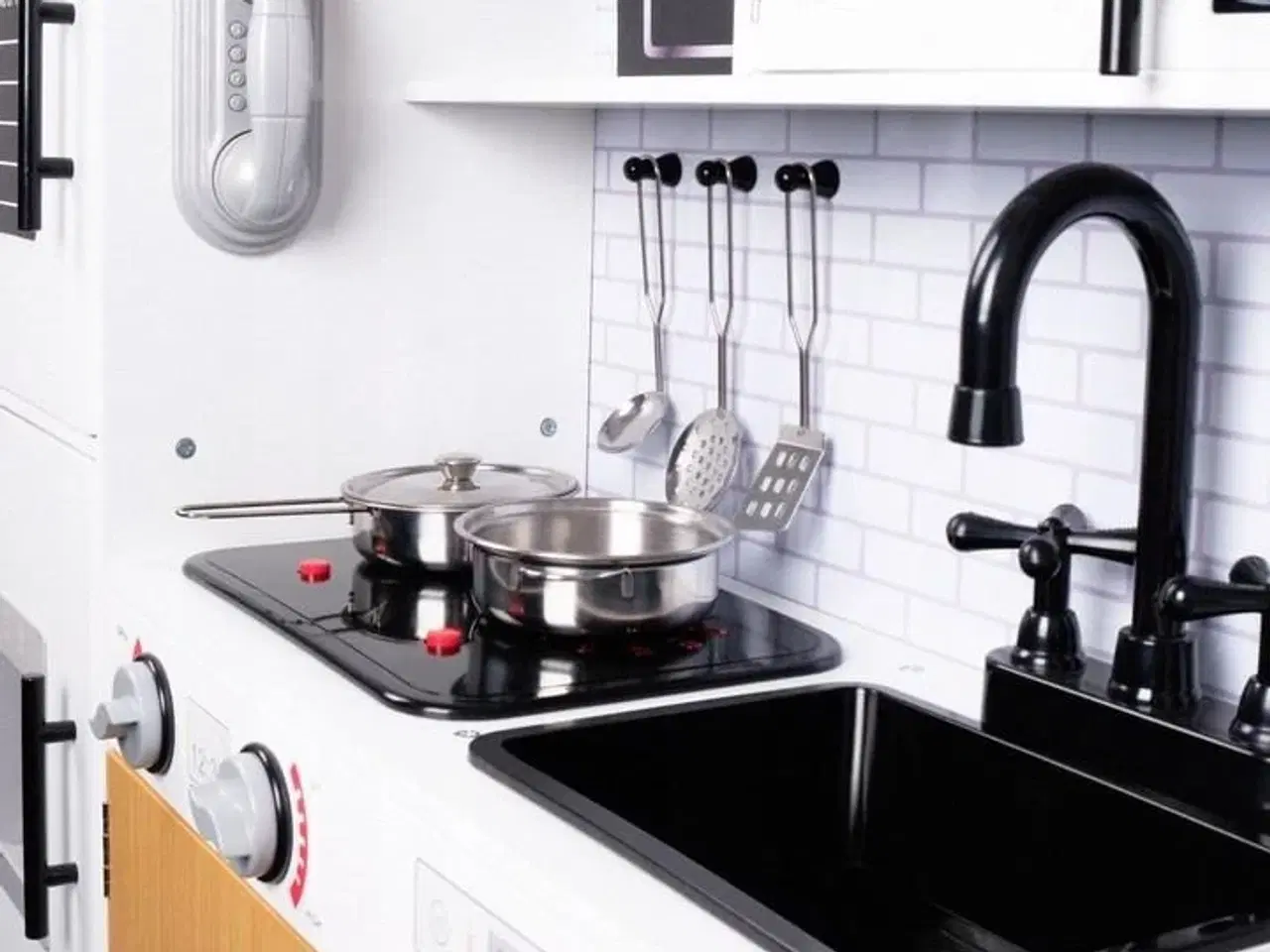 Billede 5 - Legekøkken i træ med tilbehør – PROMIS