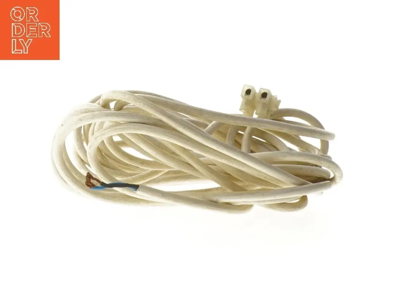 Billede 3 - Lang hvid el-kabel