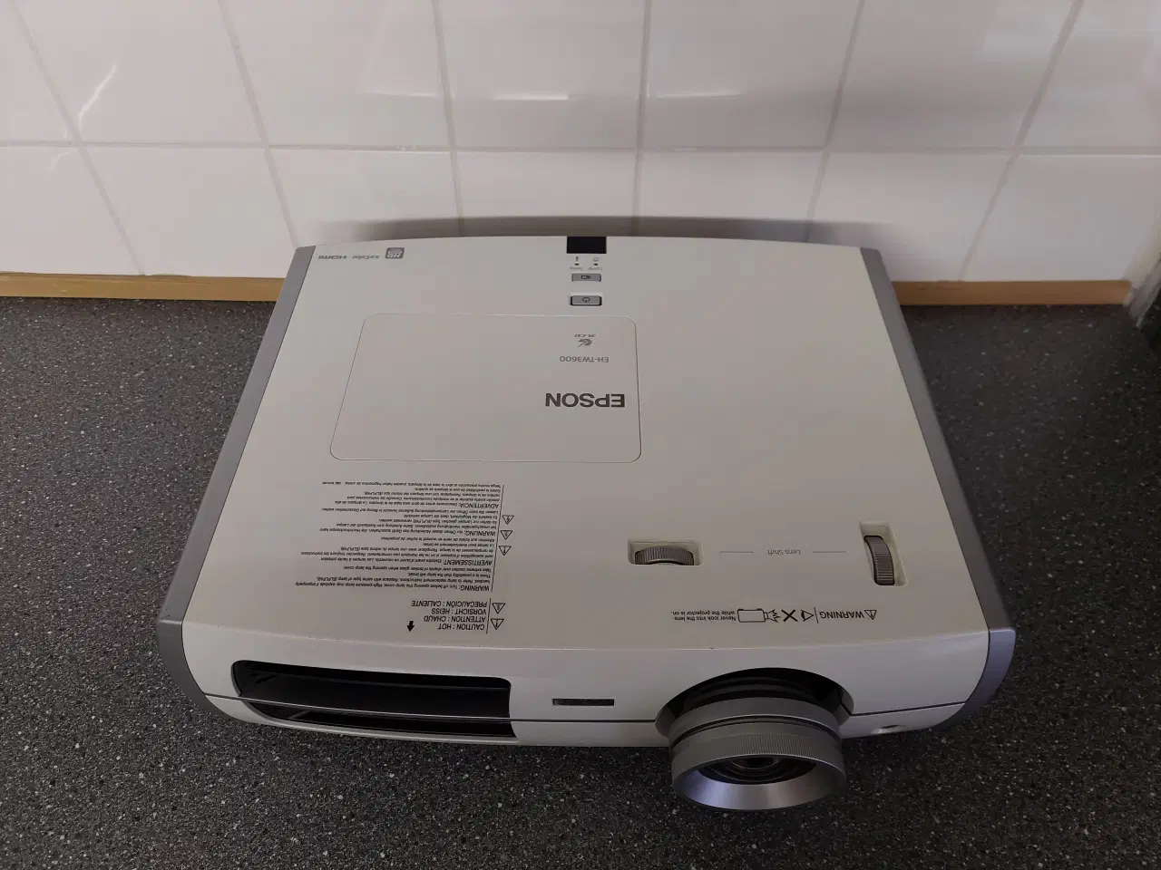 Billede 2 - Projektor Epson EH-TW 3600 med stort lærred