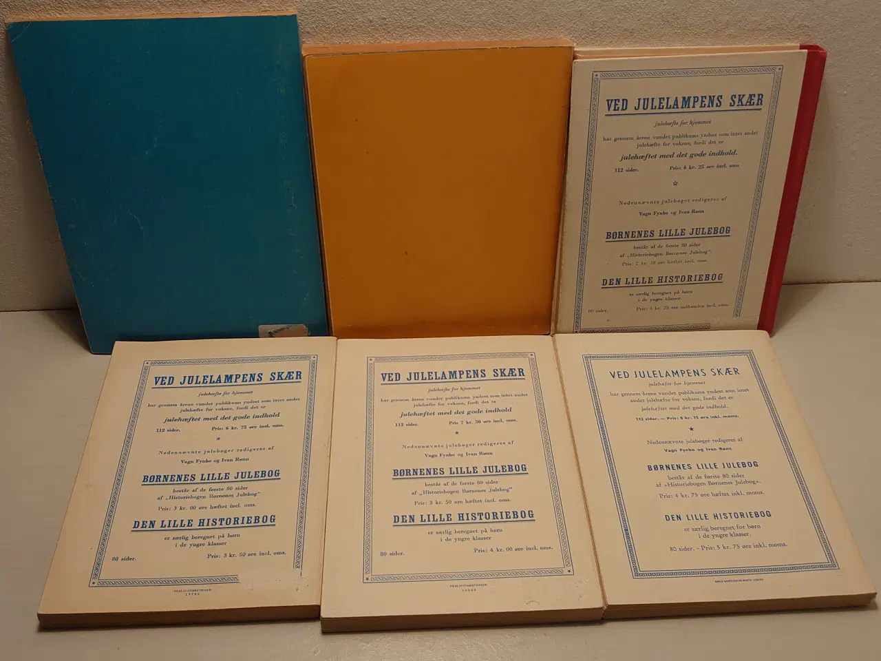 Billede 4 - 6stk gamle julebøger: 4xBørnenes Julebog+2 andre.