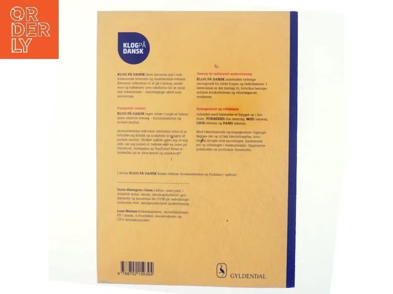Billede 3 - Klog på dansk, Iscenesættelse af Dorte Østergren-Olsen (Bog)