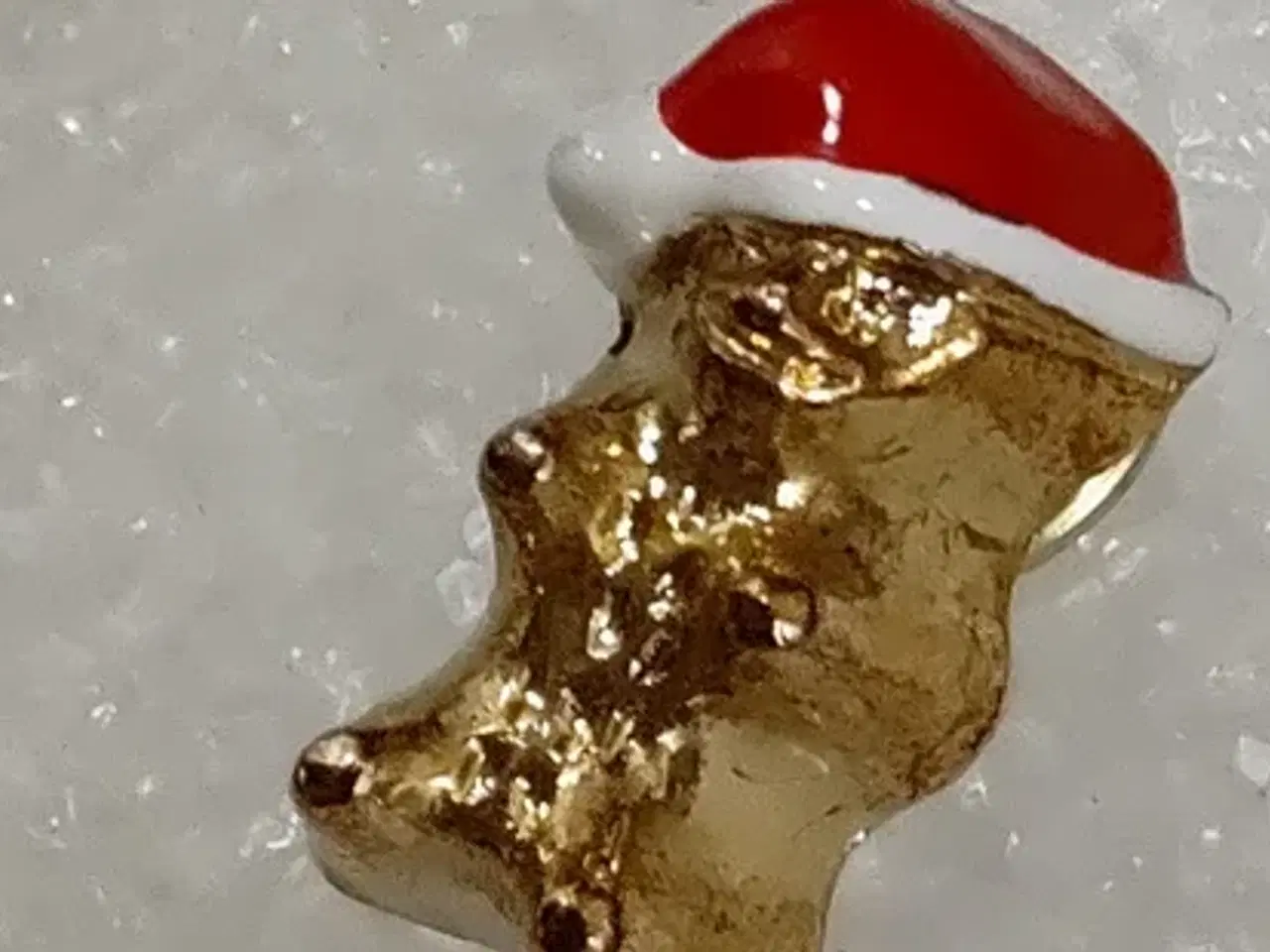 Billede 1 - Fogyldt Pins Broche - Lille  Haribo Julebamse