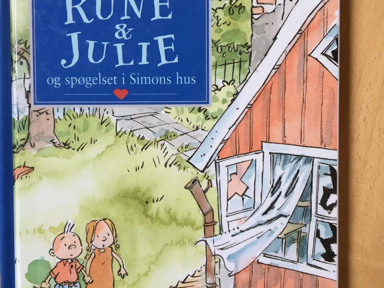 Billede 1 - Børnebog ”Rune & Julie og spøgelset i Simons hus”