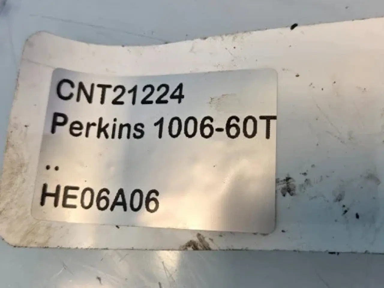 Billede 5 - Perkins 1006-60T Overløbsrør 4222192M1