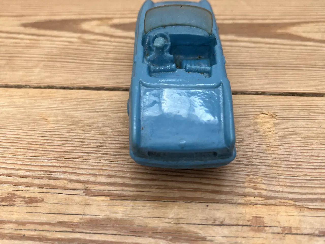 Billede 2 - Blå linol modelbil fra Norge