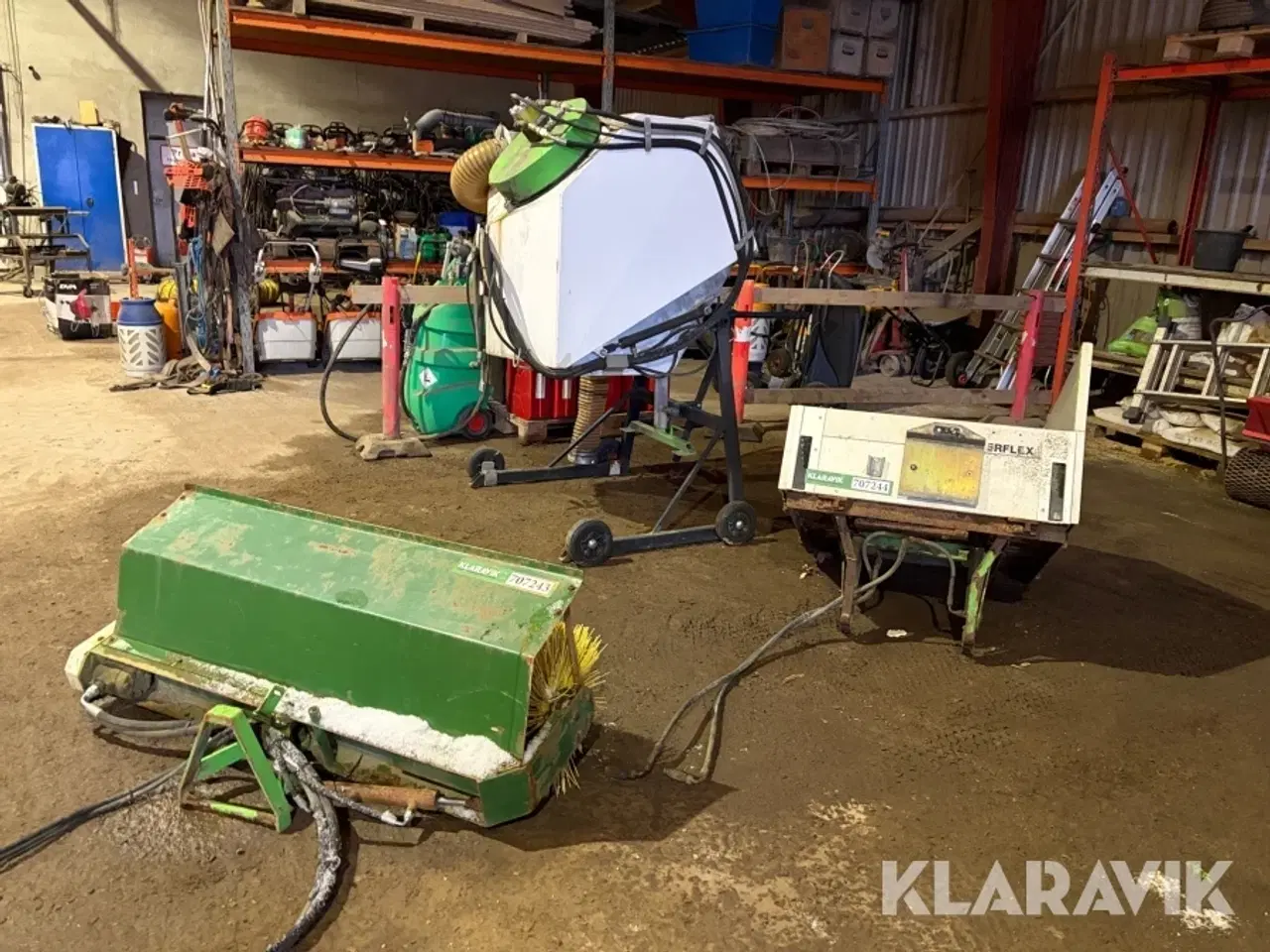 Billede 2 - Redskabspakke Egholm Suger + frontkost + ST lad 3 objekter