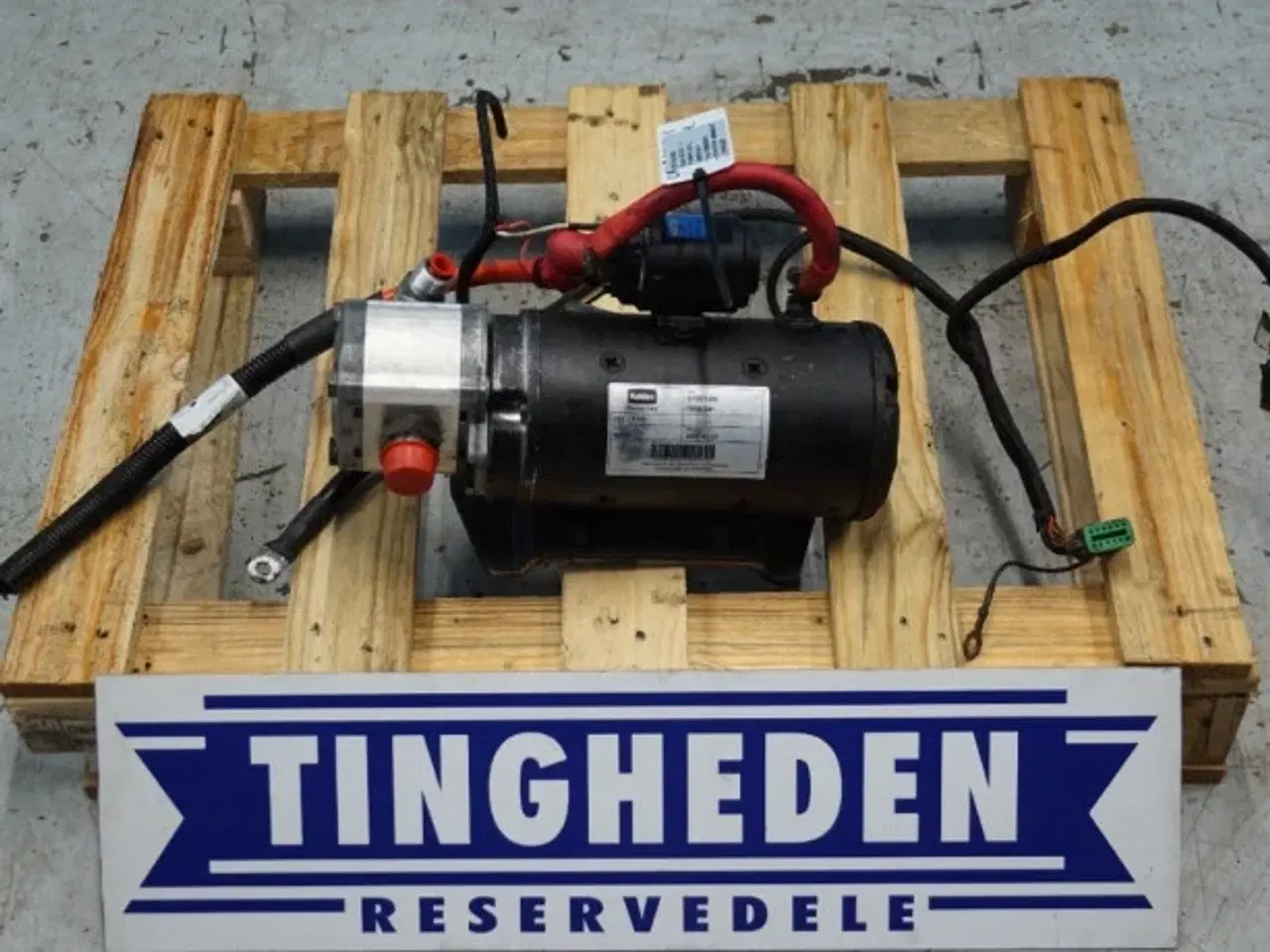 Billede 1 - Case 621D Elektrisk hydraulikpumpe 380013A1