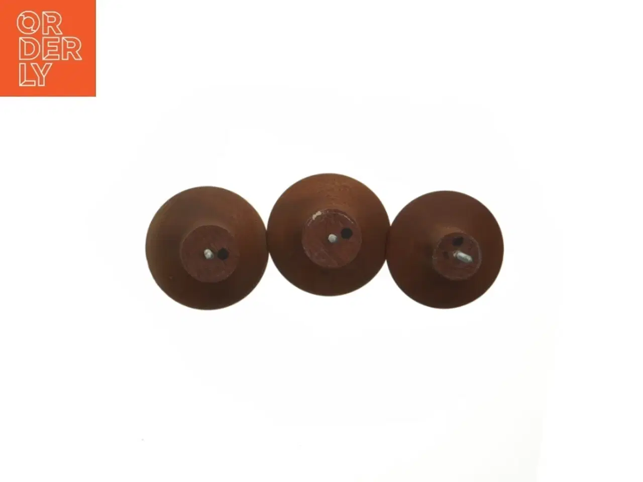 Billede 4 - Træ knager i egetræ (str. Ø. 10 cm. længde, 11 cm)