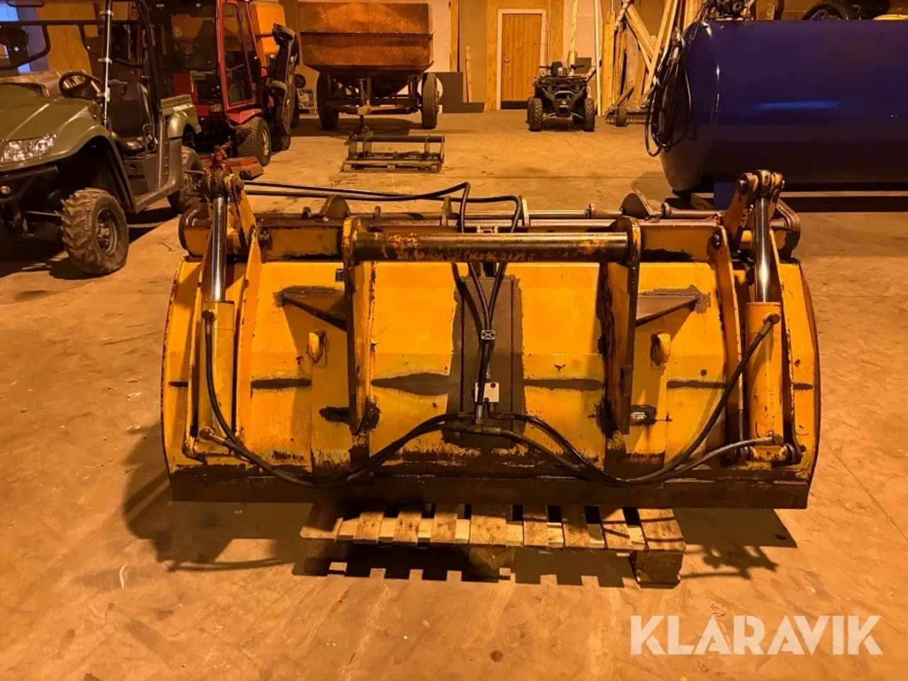 Billede 4 - Skovl med overfald Hauer Silagegreifschaufel