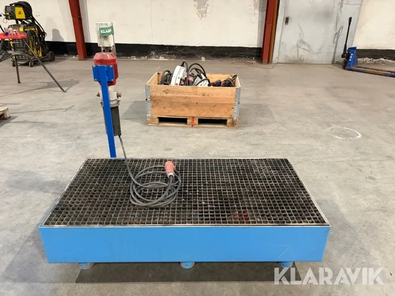 Billede 1 - Miljøkar med pumpe aluminium