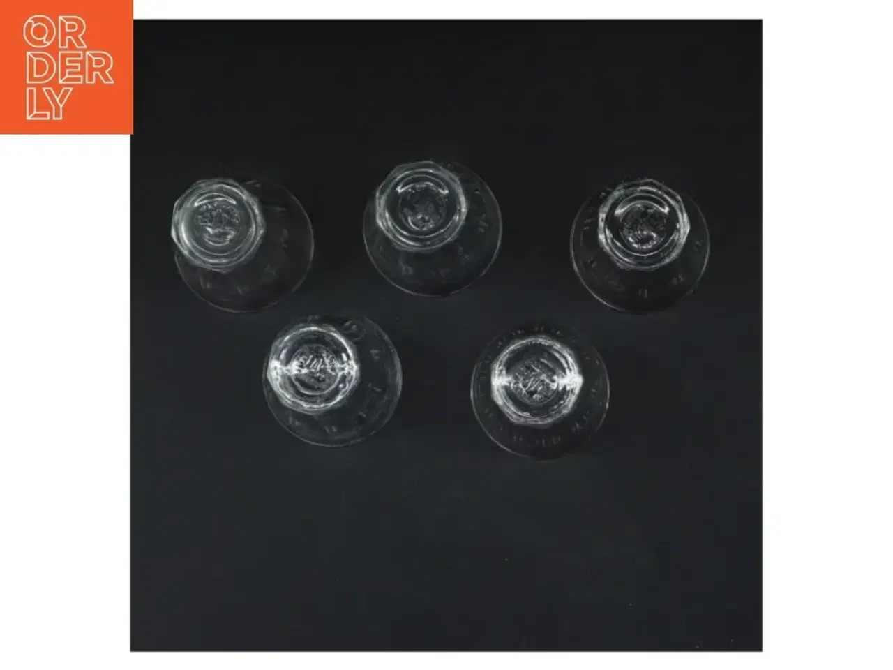 Billede 3 - Sæt med 5 glas (str. 5 styk. ø. 6,5 cm. længde. 7 cm)