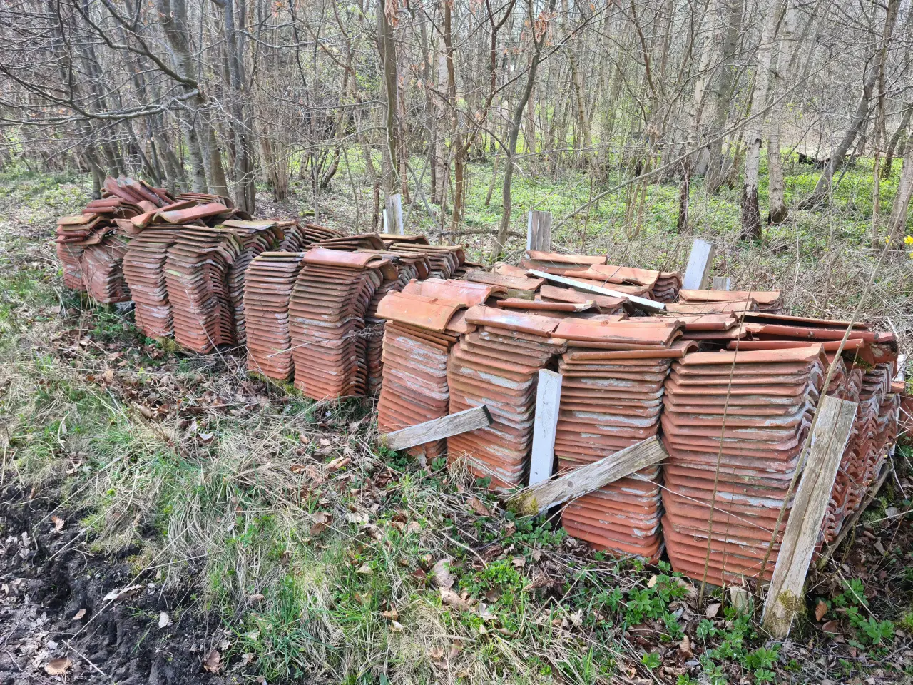 Billede 1 - Ældre tagsten