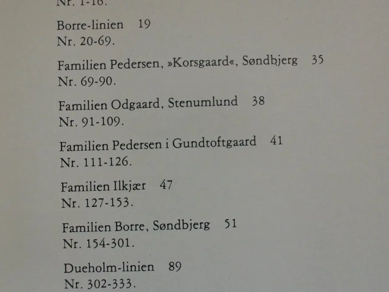 Billede 2 - gamle slægter på thyholm, ved anton gadegaard, emn