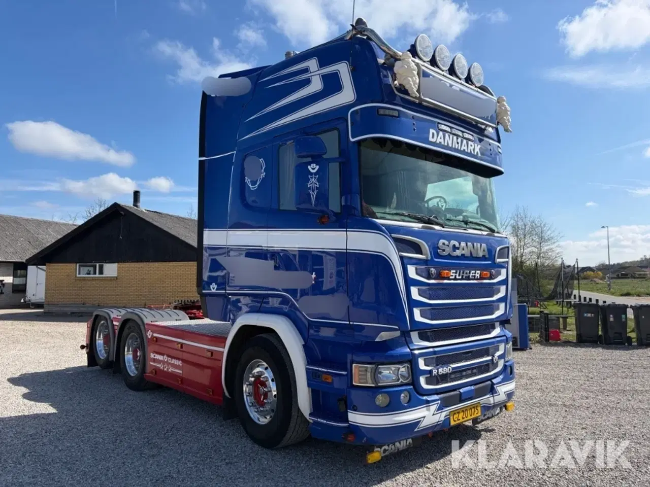 Billede 7 - Lastbil Scania R580 trækker