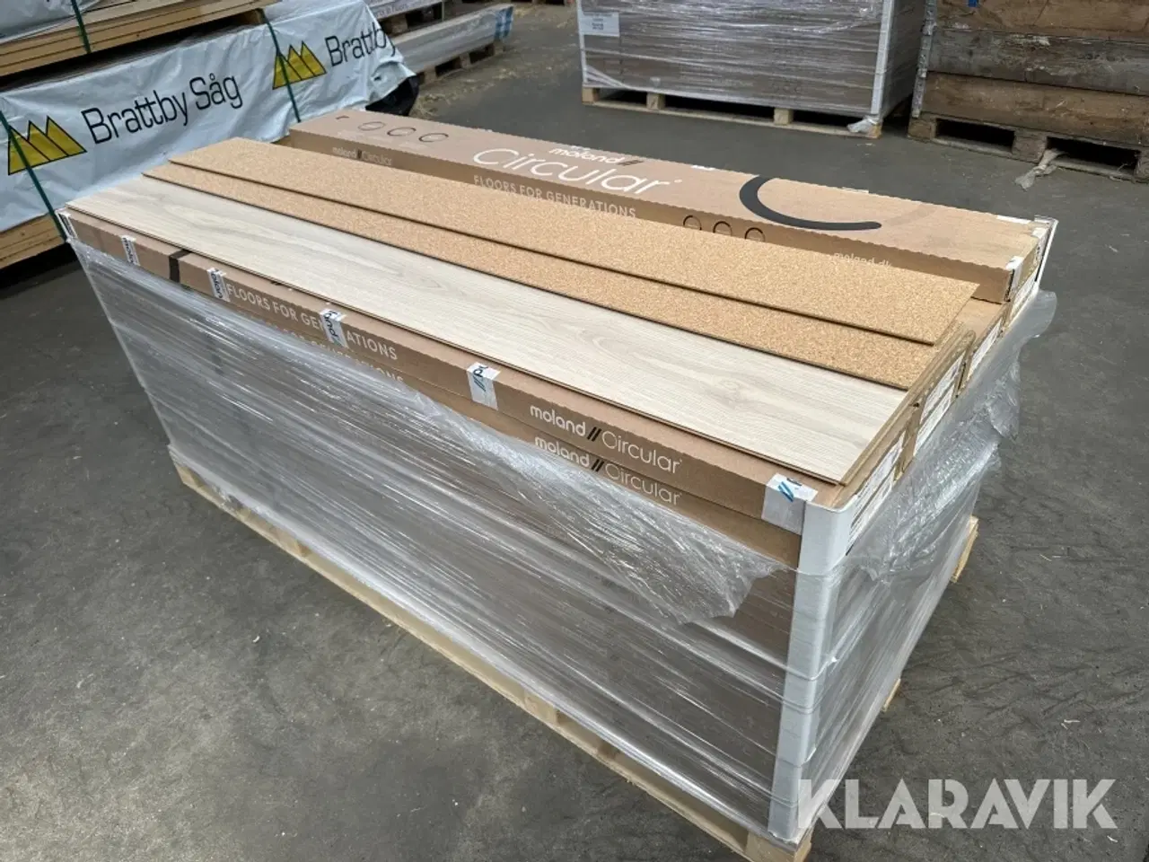 Billede 10 - Gulv Moland Oak Cork Plank French White 104,64m2