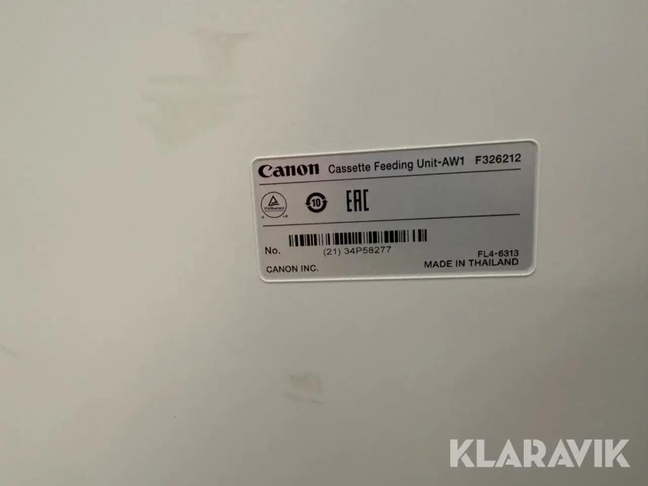 Billede 6 - Kopimaskine Canon IR ADV DX C3922i C3922i 4x550 kassetter