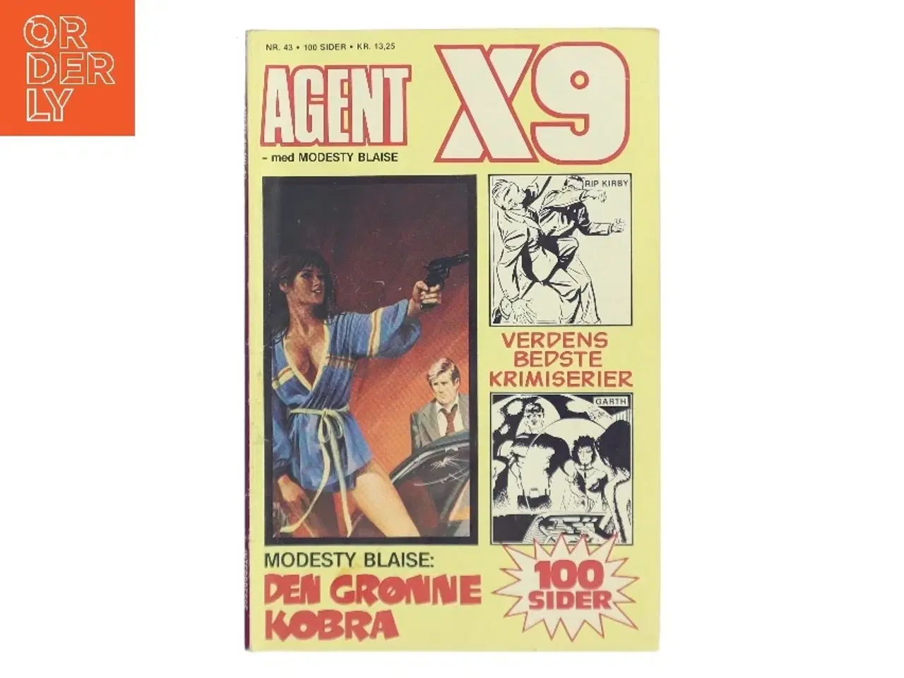 Billede 1 - Agent X9 af Modesty Blaise (Bog)