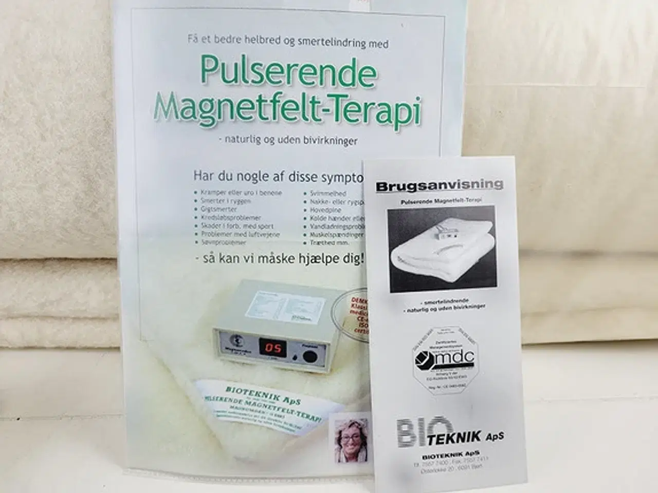 Billede 5 - ⭐️ Magnetfelt-terapi med Uld Madras - Magnomedan