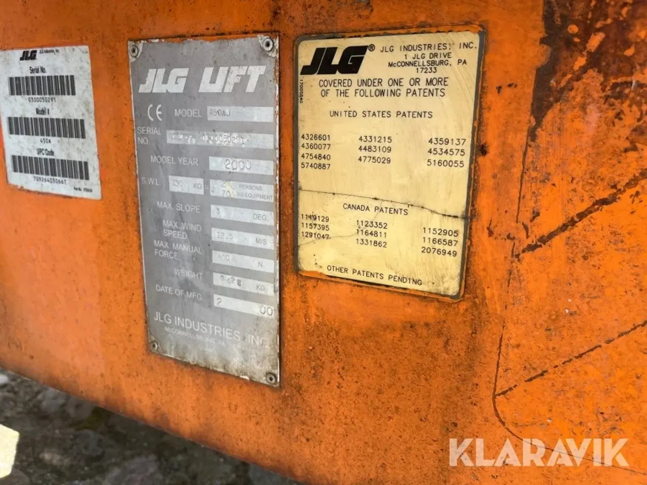 Billede 6 - Bomlift JLG 450 AJ