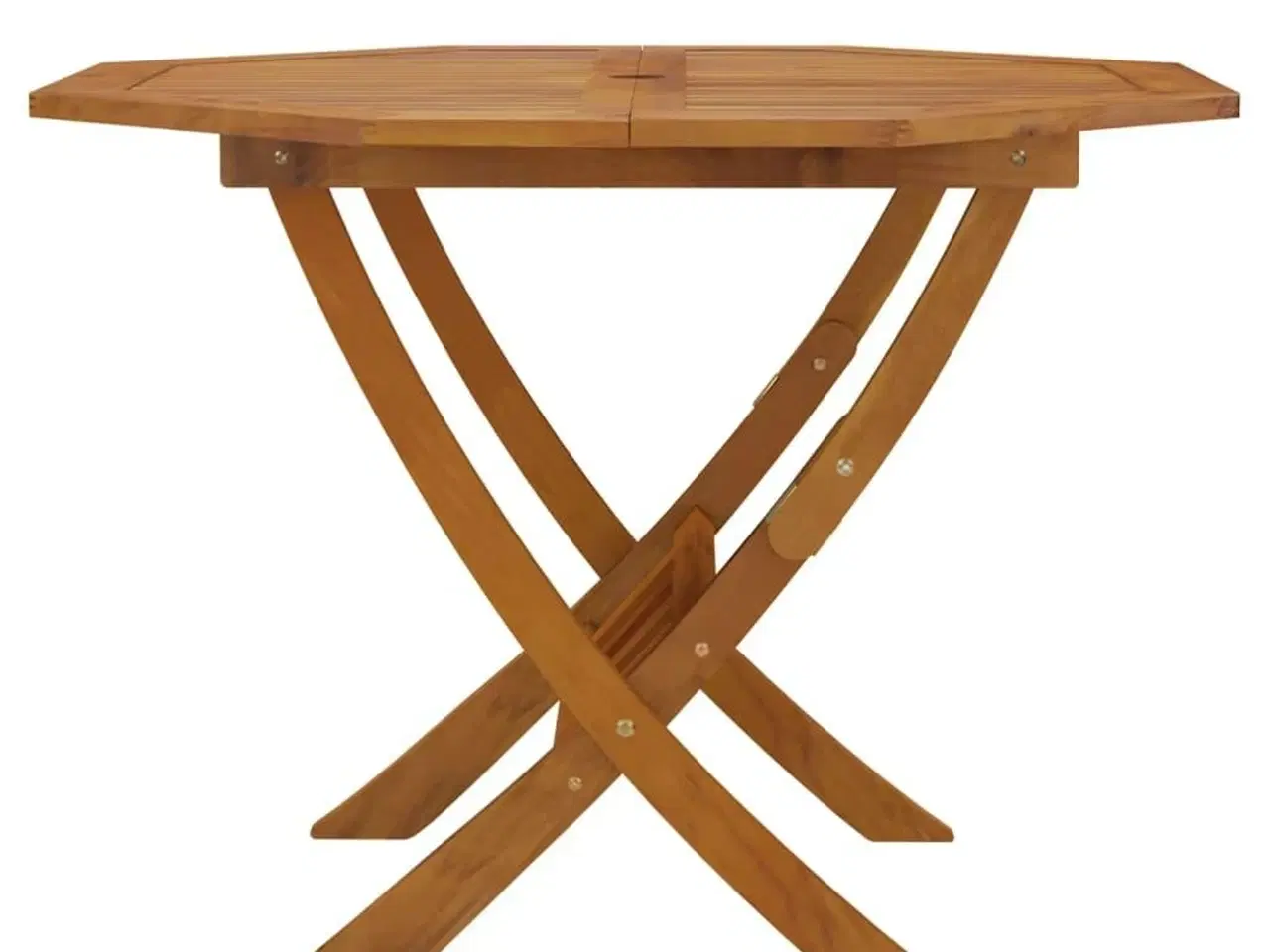 Billede 4 - Foldbart havebord 90x75 cm massivt akacietræ