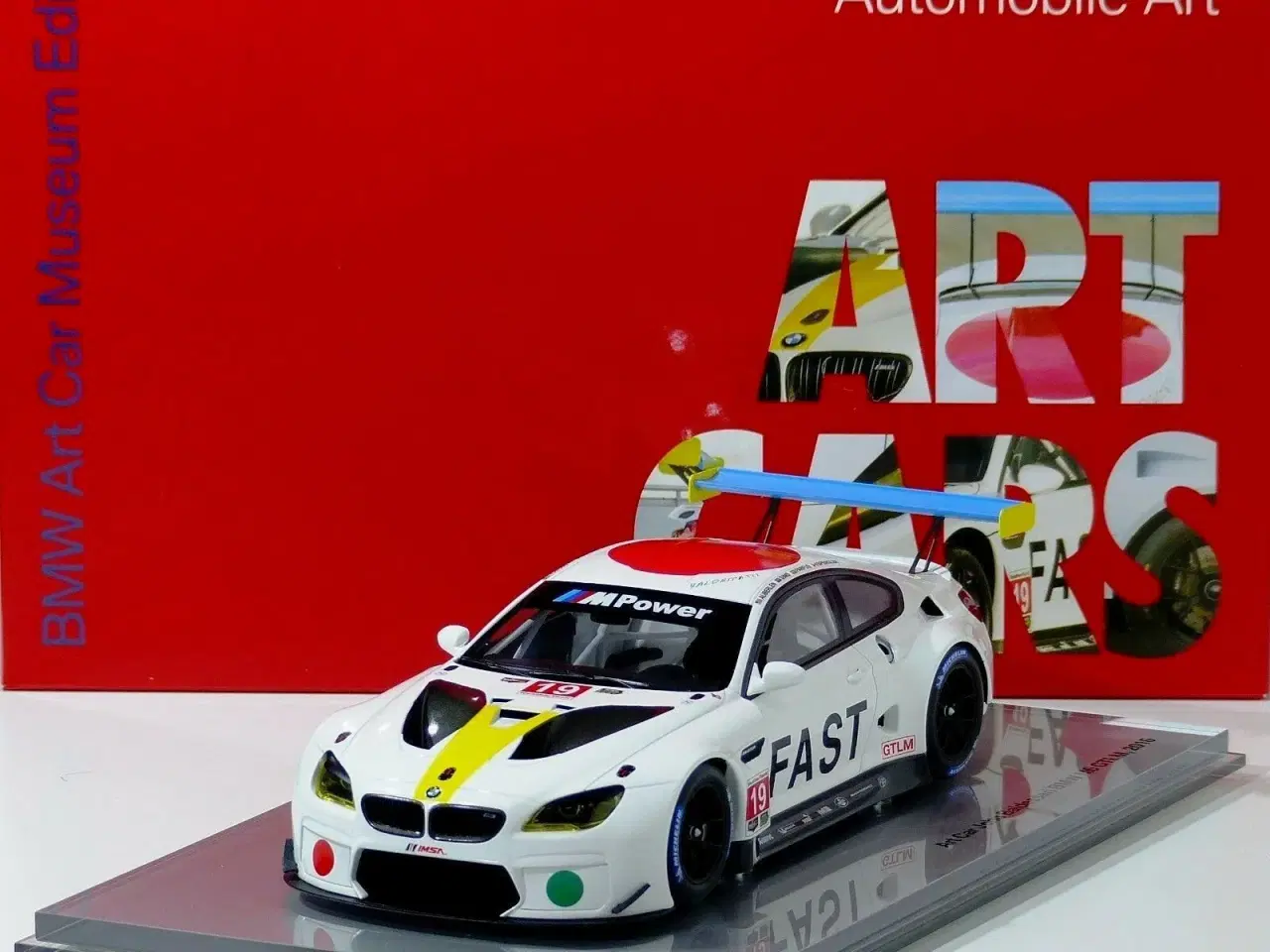 Billede 7 - 2016 BMW M6 GTLM Artcar 1:18  Producent: KYOSHO  