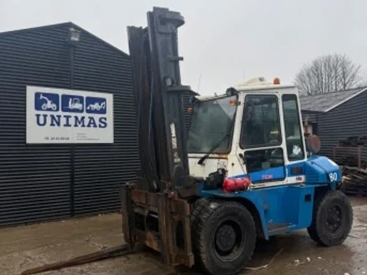 Billede 1 - 8tons gaffeltruck