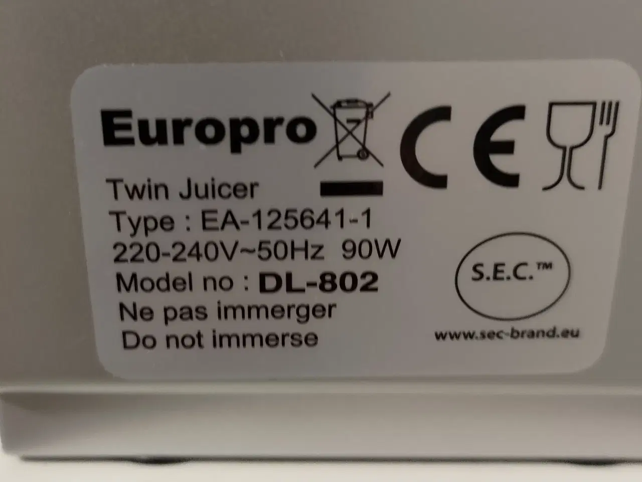 Billede 2 - Twin-juicer (elektrisk)