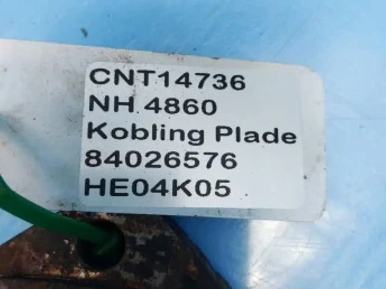 Billede 10 - New Holland 4860 Kobling Plade 84026576