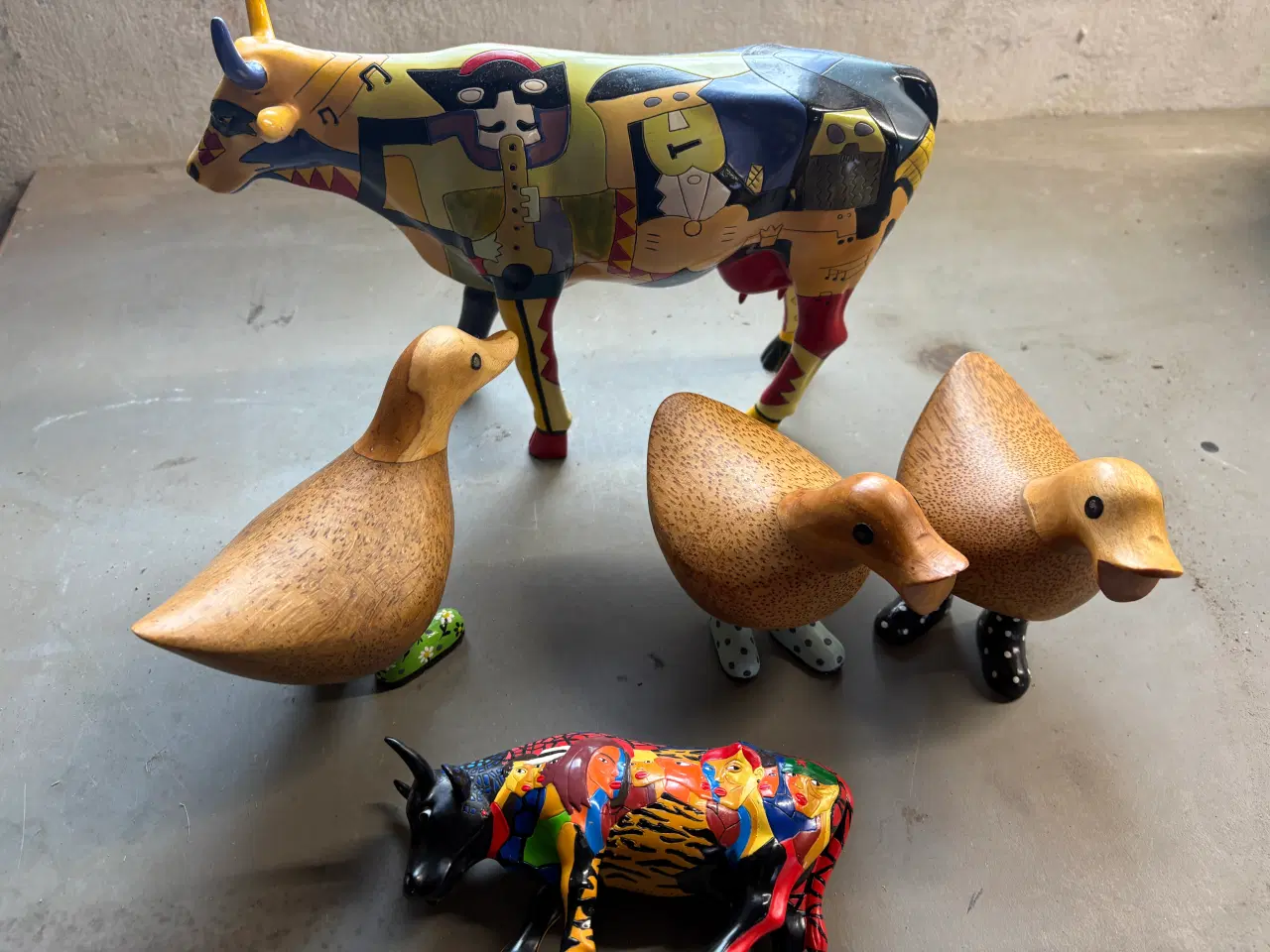 Billede 1 - Pynteting, Cowparade og ænder