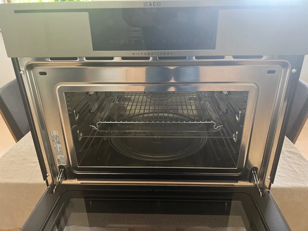 Billede 6 - AEG kombiOvn mikroovn MCC3885E-m Demo NY ikke brug