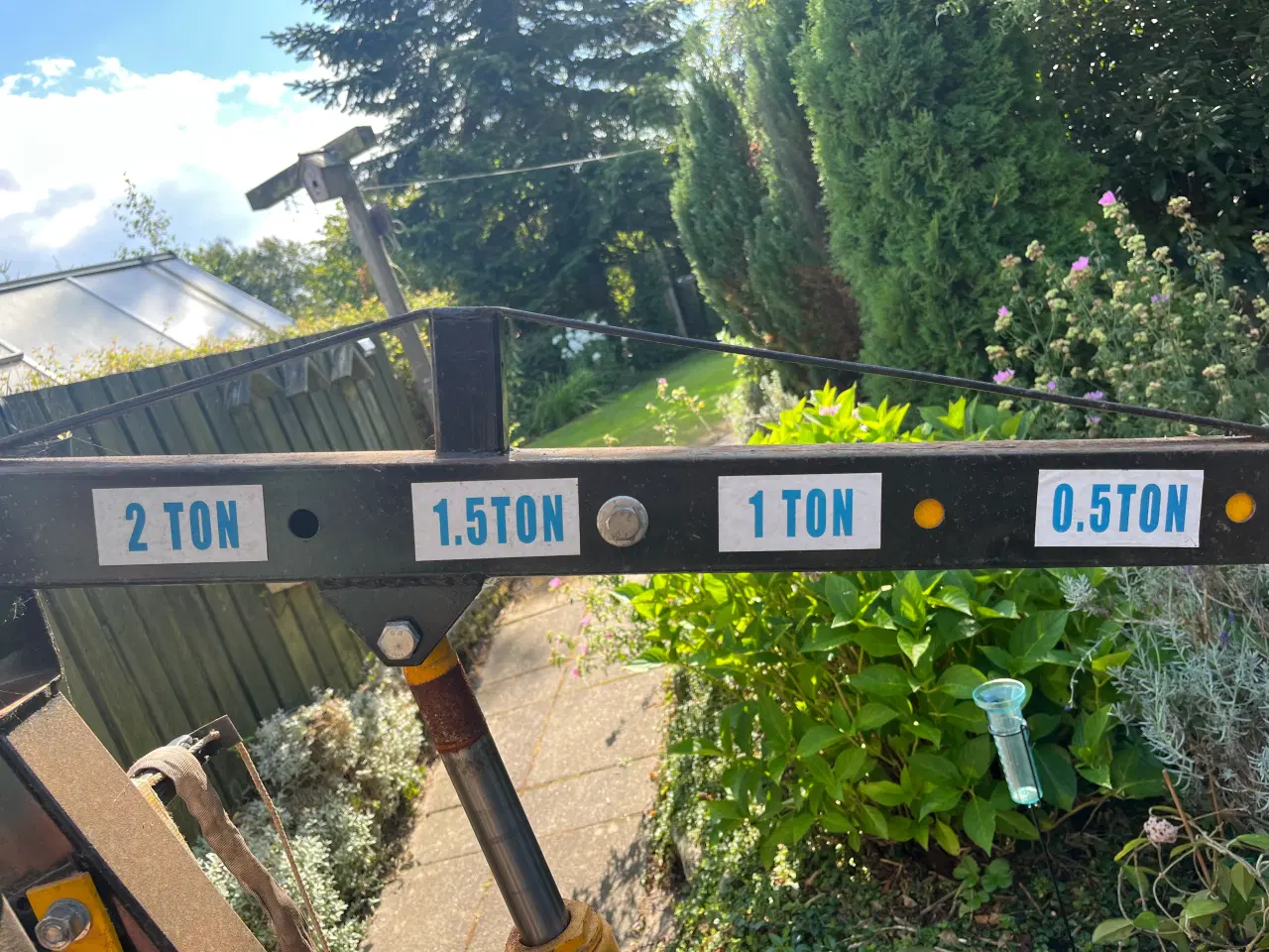 Billede 4 - Værksteds kran til Max 2 ton