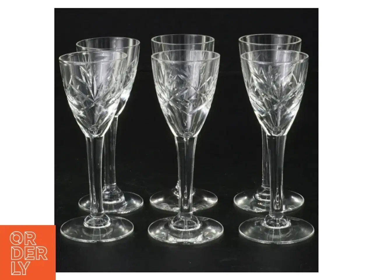 Billede 1 - Krystalglas (str. 10 x 4 cm)
