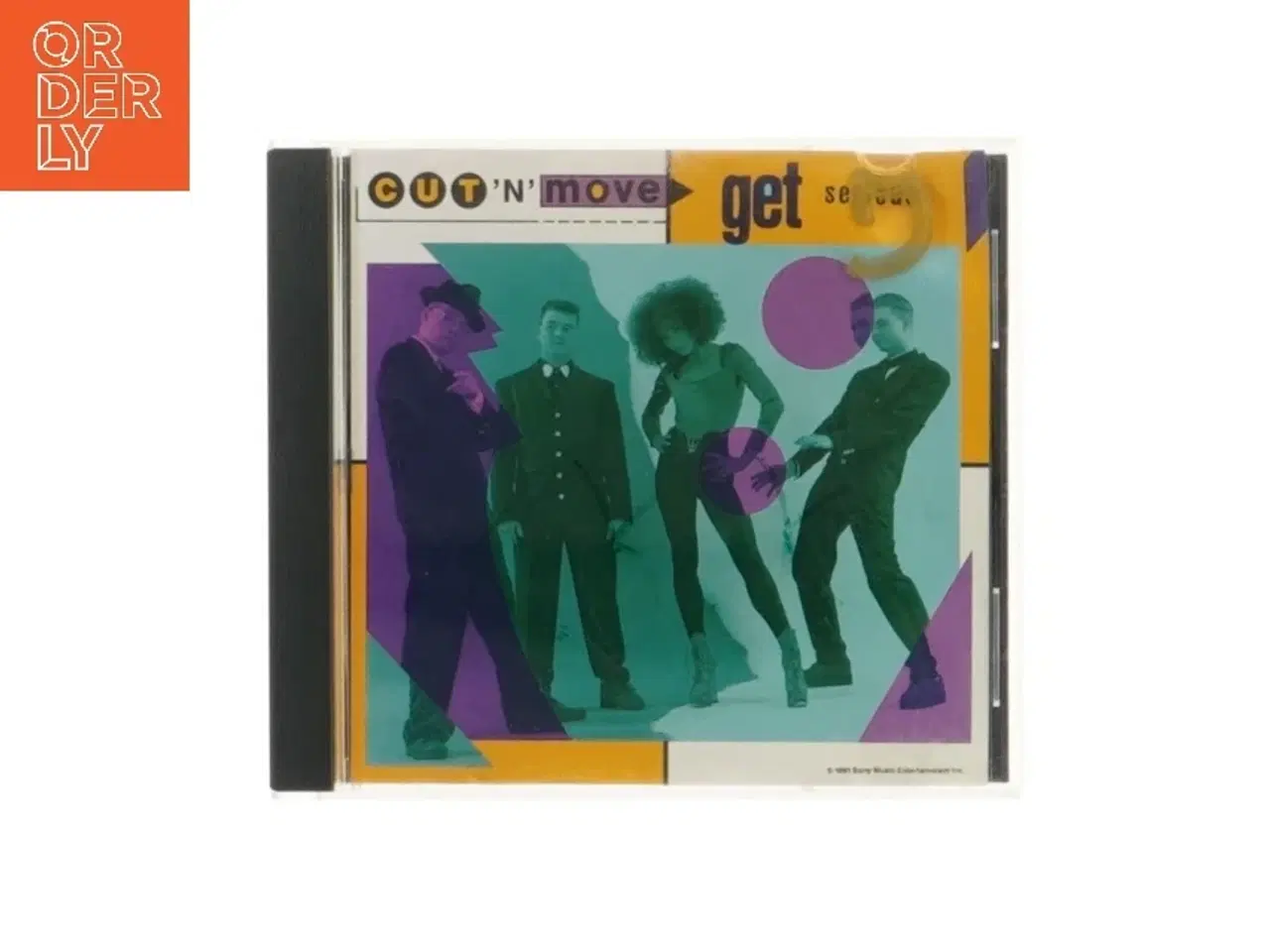Billede 1 - Cut 'N' Move - Get Serious CD fra Epic