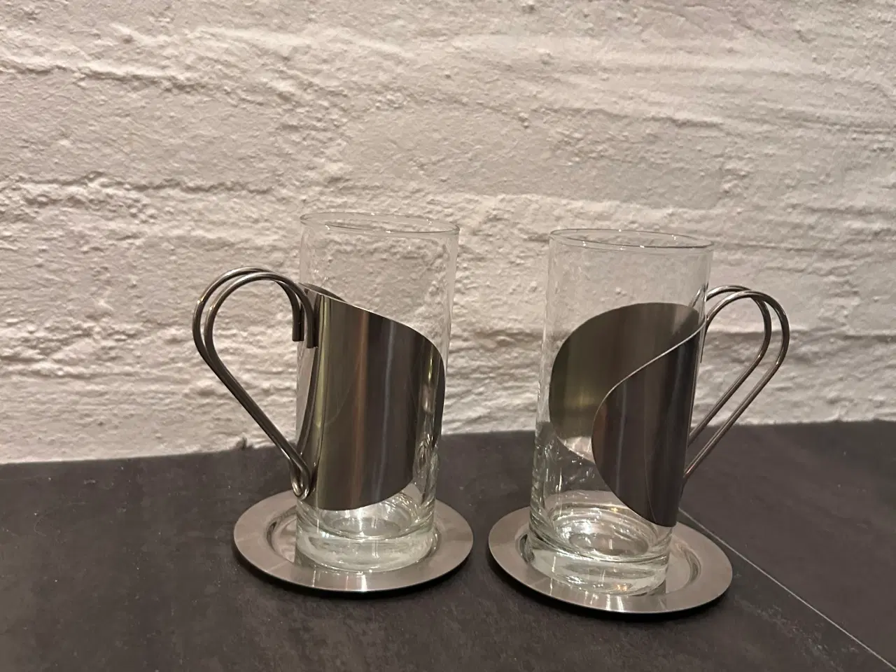 Billede 2 - Danish Steelhouse kaffeglas, 2 stk