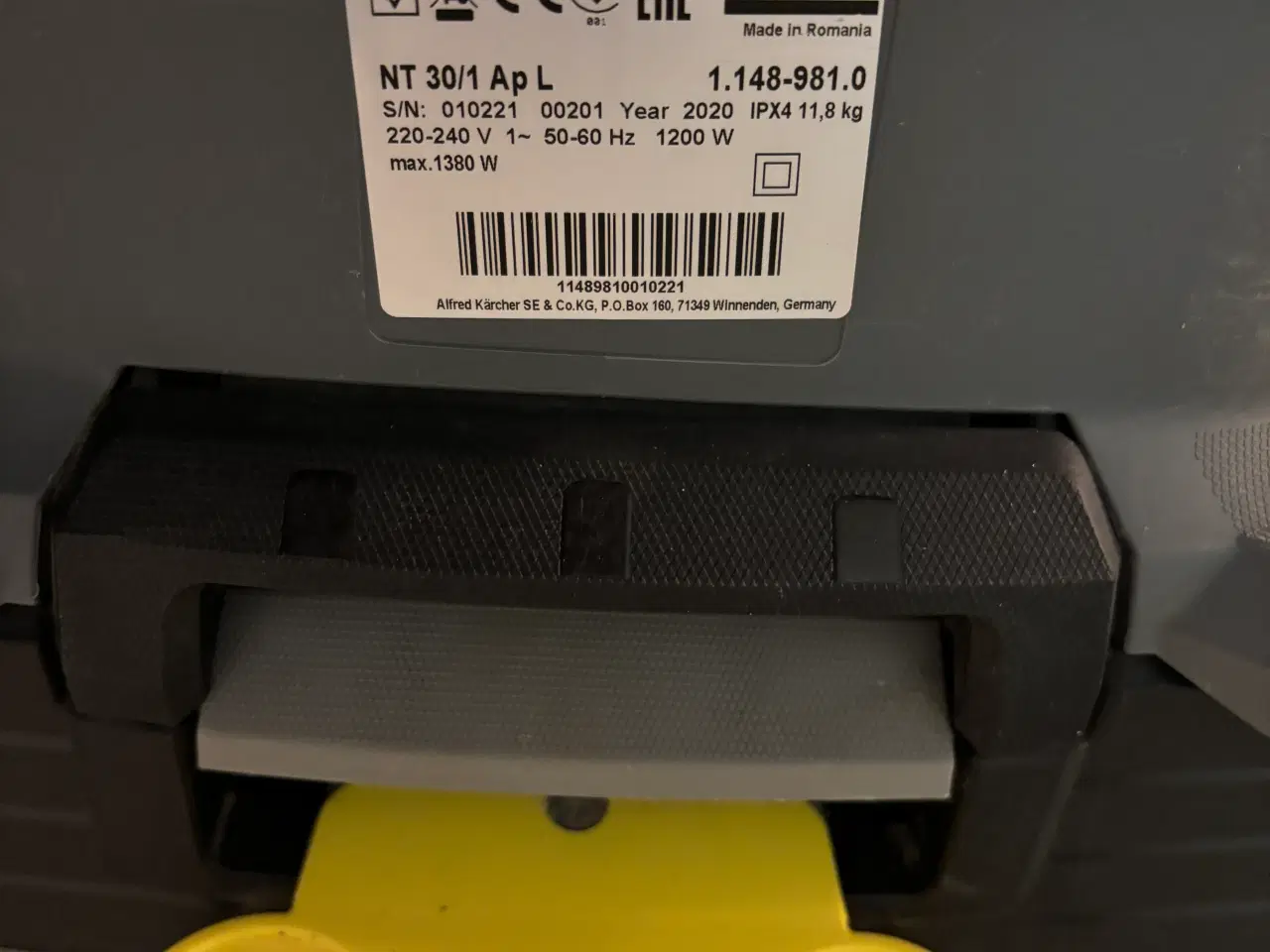 Billede 3 - Industri våd + tør støvsuger! Karcher NT 30/1 AP L