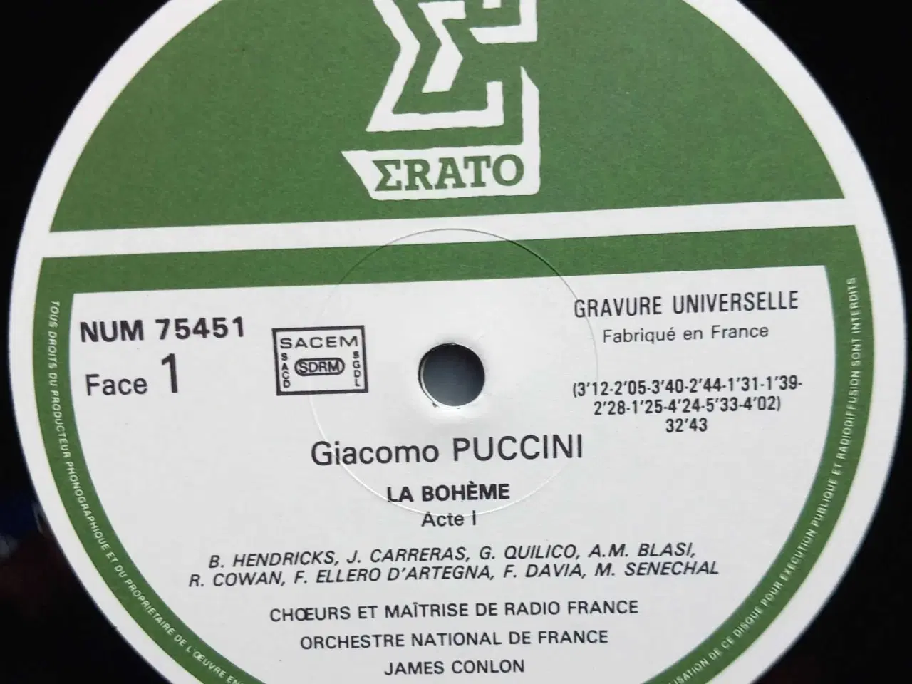 Billede 2 - Puccini: la Bohème, Carreras, Hendricks, 2LP box