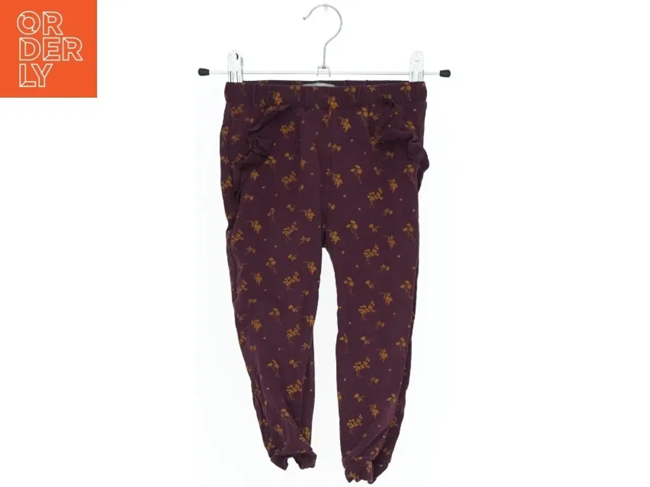 Billede 1 - Børnebukser med blomsterprint fra VRS (str. 92)